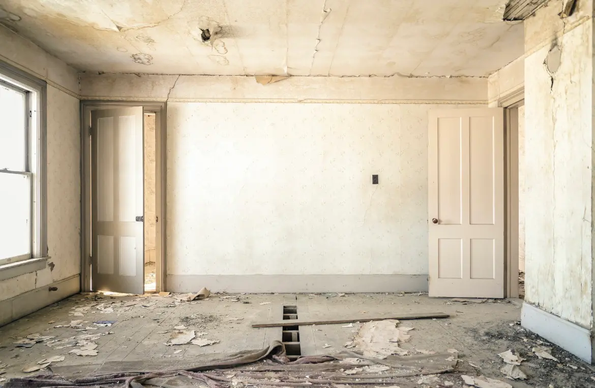 Waste disposal crew managing a cleanout project in Hodgenville